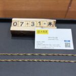 K18 貴金属　金　ジュエリー　買取　ネックレス　大黒屋　仙台パルコ店
