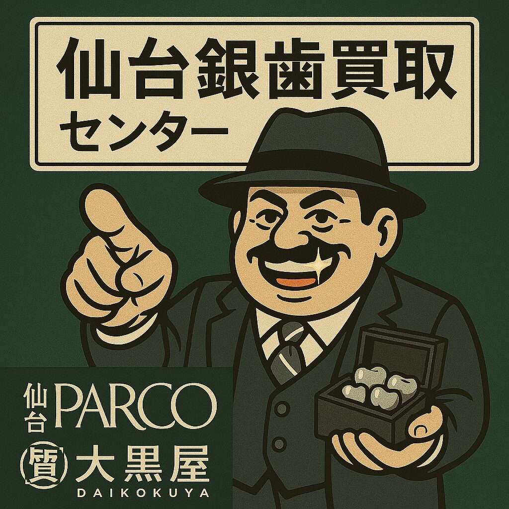 銀歯買取　大黒屋　Parco　仙台